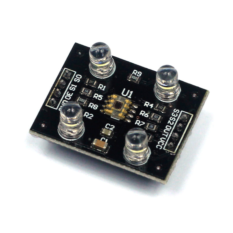 Color Light-to-Frequency Converter Module